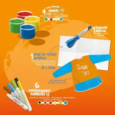 Set de colorat pentru bebeluși 13 bucăți - Carioca imaginea 3