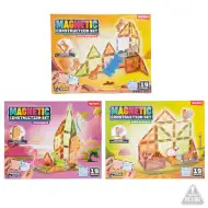 Set de construcție magnetic cu animale, 19 piese, diverse, 1 bucată