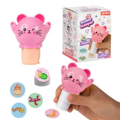 Set de creat autocolante cu animale, diverse, 1 buc. imaginea 2