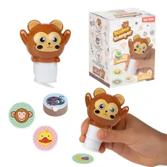 Set de creat autocolante cu animale, diverse, 1 buc. imaginea 3