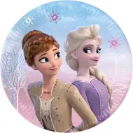 Set de farfurii de hârtie Frozen 2, 8 bucăți, 20 cm