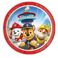 Set de farfurii de hârtie Paw Patrol, 8 bucăți, 20 cm