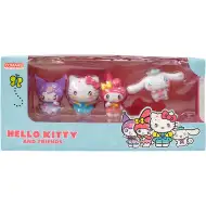 Set de figurine Hello Kitty și prietenii ei, 4 bucăți - Comansi