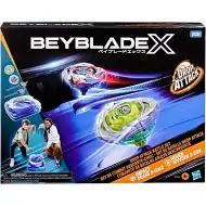 Set de joacă Beyblade X Drop Attack Battle arenă cu 2 titirezi - Hasbro