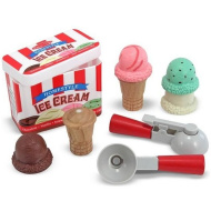 Set de joacă portabil cu înghețată - Melissa &amp; Doug
