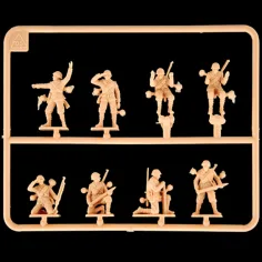 Set de machete Italeri 1/72 Autocannone 3RO cu tun antiaerian și 8 figurine. imaginea 6