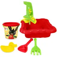 Set de nisip Bing cu 5 piese și moară - Wader