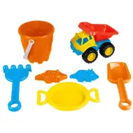 Set de nisip cu basculantă, 7 piese