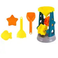 Set de nisip cu moară, set de 5 piese