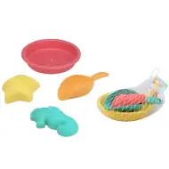 Set de nisip cu sită, set de 4 piese