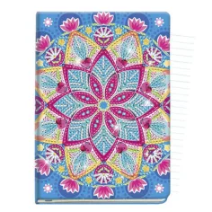 Set de pictură cu diamante mandala lotus imaginea 3