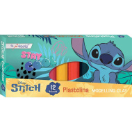 Set de plastilină Disney Stitch, 12 piese