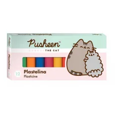 Set de plastilină Pusheen, 12 piese