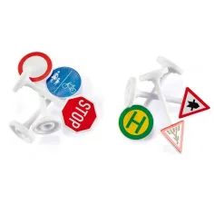 Set de semne de circulație SIKU KRESZ 1/55 imaginea 2