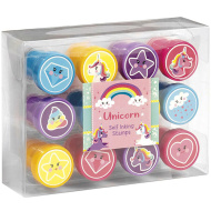 Set de ștampile cu unicorni - Totum