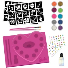 Set de tatuaje cu sclipici Barbie - Lisciani imaginea 3