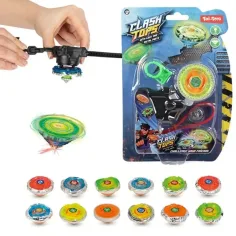 Set de titirezi Clash Tops în mai multe variante 1buc imaginea 3