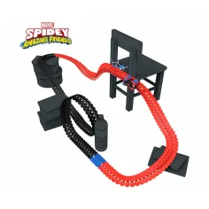 Set de traseu de curse Smoby Spidey FleXtreme Miles Morales - Simba Toys imaginea 2