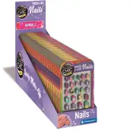 Set de unghii false autocolante cu animale Crazy Chic - Clementoni