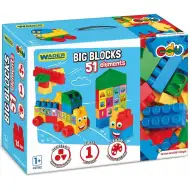 Set mare de blocuri de construcție 51 de piese - Wader