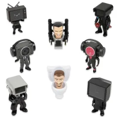 Set mini-figurină surpriză Skibidi Toilet WC 1 buc imaginea 2