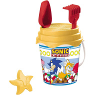 Set pentru nisip cu Sonic (Ariciul), cu stropitoare - Mondo Toys