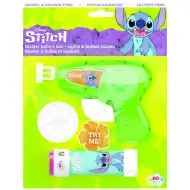 Set pistol cu bule de săpun Stitch cu lumină