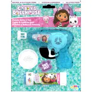 Set pistol cu bule de săpun cu lumină pentru casa de păpuși Gabi
