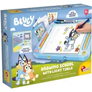 Set școală de desen Bluey cu tablă de desen iluminată – Lisciani