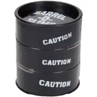 Slime negru într-un butoiaș mini cu ulei