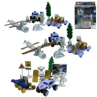 Space Team: Set de jocuri spațiale cu vehicule și accesorii în mai multe variante 1db