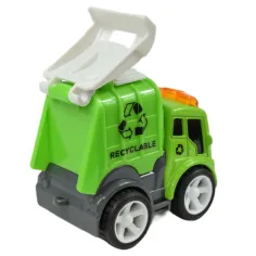 Speed Racer: Camion de gunoi cu roți volante în mai multe variante 6cm 1db imaginea 8