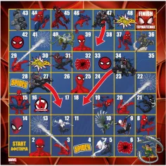 Spiderman: Joc de societate cu Șerpi și Scări imaginea 2