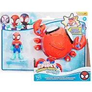Spidey și prietenii lui uimitori: figurine Waterwebs și vehicule care își schimbă culoarea - Spider Crab - Hasbro