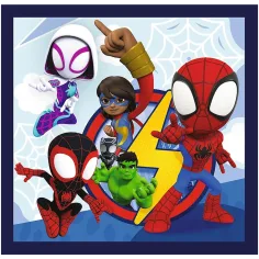 Spidey și prietenii săi puzzle 3 în 1 cu 20-36-50 piese - Trefl imaginea 4