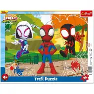 Spidey și prietenii săi uimitori - puzzle cu ramă de 25 de piese - Trefl
