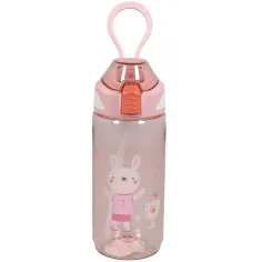 Spirit: Bidon roz cu iepurași pentru copii, 570 ml