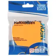 Spirit: Bloc notes adeziv în formă de inimă, 100 file, 75x75mm