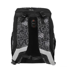 Spirit: Geantă școlară/rucsac cu imprimeu de baschet, set de 4 piese, 32x19x44 cm imaginea 3