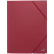 Spirit: Mapă cu elastic bordo A4