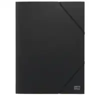 Spirit: Mapă cu elastic negru A4