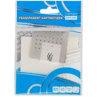 Spirit: Marcaj autoadeziv transparent alb 75x75mm