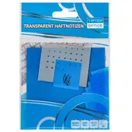 Spirit: Marcaj autoadeziv transparent albastru 75x75mm