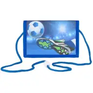 Spirit: Portofel cu închidere velcro pentru meciul de fotbal, 12,5x8,5 cm.