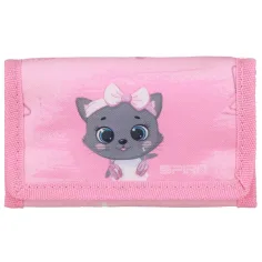 Spirit: Rucsac școlar cu pisică gri, set de 5 bucăți 38x17x28cm imaginea 4