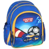 Spirit: Rucsac școlar rotunjit Soccer NO.10, 24x13x31cm