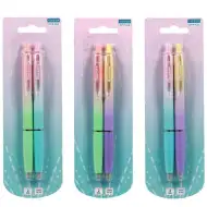 Spirit: Set de 2 stilouri cu gel pe bază de ulei, Macaron