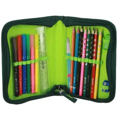Spirit: Set de 5 piese cu ghiozdan școlar cu dinozaur Raptor, rucsac 38x17x28cm imaginea 5