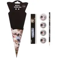 Spirit: Set de papetărie cu tematică de fotbal, 6 bucăți