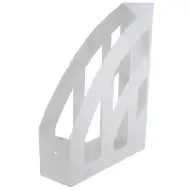 Spirit: Suport transparent alb pentru documente 7,5x31,5x24,5cm